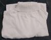 New Men's Size 5XL Manfinity Turtle Neck Sweater , White . - 2