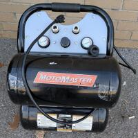 [Excellent Working Condition] MotoMaster 5 Gallon Twin-Stack Air Compressor. If New Retails for $250