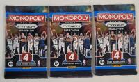 2023 - 24 Panini Prizm Monopoly NBA Basketball Sealed Trading Card Wax Packs , Three (3) Packs