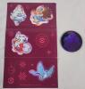 Pok&eacute;mon TCG Collector Lot . Two (2) Sealed Wax Packs , One (1) Sealed Card , Stickers & Game Disc - 4