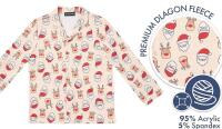 New sz Large Men's Spark Paws Holiday PJ Top