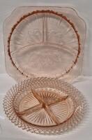 Vintage Pink Depression Glass