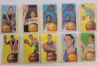 1970 - 71 Topps NBA Basketball Tallboy Trading Card Singles , Ten (10) Trading Cards