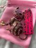 Amethyst Rhinestone Cat Tagged Betsey Johnson Brooch / Pendant Enameled Purple & AB Stones approximately 2.4 x 2.4&rsquo;&rsquo; stock photo added - 6