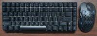 RedThunder Compact Keyboard and Wireless Gaming Mouse, Black