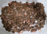 6+lbs Canadian Penny Lot , Various Years & Condition