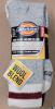 Three (3) New Dickies Wool Blend Outdoor Crew Socks , Men's 7 - 12 .
