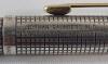 Vintage 1970s Sterling Silver Parker 75 Cisel&eacute; Ballpoint Pen . - 5