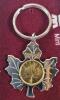 Royal Canadian Mint Maple Leaf w/Coin Insert Keychain in Original Box . See photos for size - 2