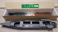 Doyusha Japanese Navy WWII Shinano Air Craft Carrier Model Kit w/Original Box , 1:250 Scale . Model Kit has been start . Many pieces still on tree .