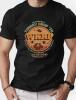 New Men's Vintage WKRP Size 2XL Radio Station Graphic T-Shirt - Retro Train Design Tee, S/S Soft Crew Neck Casual Comfortable Fit 100% Cotton Machine Washable Stock photos added