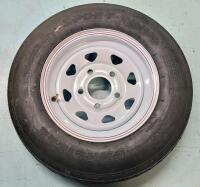 New - Carlstar Sport Trail LH 5.30-12 Trailer Tire Assembly (tire & rim)