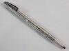 Vintage 1970s Sterling Silver Sheaffer Imperial Ballpoint Pen & Mechanical Pencil " Grape & Vine " Set w/Case . - 2