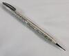 Vintage 1970s Sterling Silver Sheaffer Imperial Ballpoint Pen & Mechanical Pencil " Grape & Vine " Set w/Case . - 7