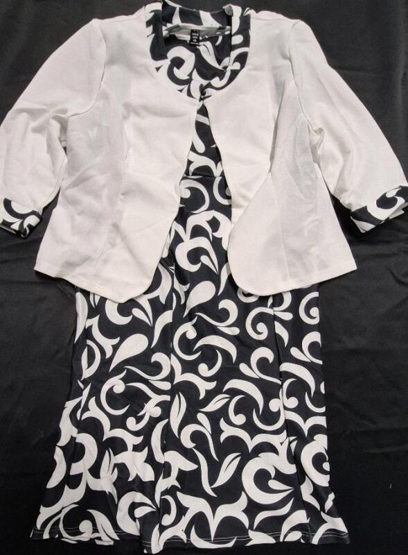 New sz 2XL Women's Dress & Jacket Set