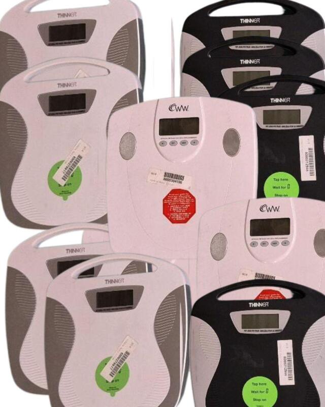 10 Conair Weight Watchers Digital Scales for Body Weight -working Different Models & Colors Retail Value over $250