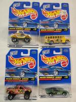 1997 Hotwheels Mixed Signals Series Set of 4 , Complete - Sealed