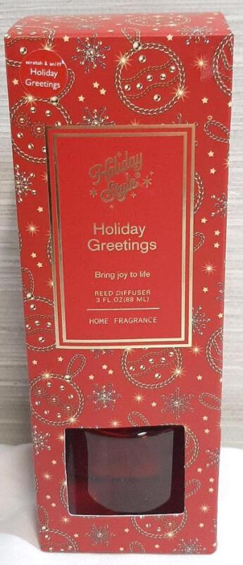 New Holiday Style Reed Diffuser