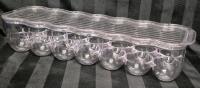 Refrigerator Egg Holder Container 14 x 4 x 3"