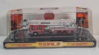 2002 Pierce CODE 3 Limited Edition Mississauga Fire & Emergency Services Ladder Truck Diecast Fire Truck . 1/64 Scale .
