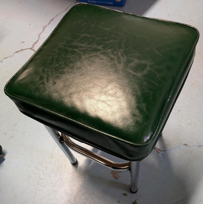 Vintage Dr. Widmoyer's Re-Lax-o-Product Stool. 20.5" Tall
