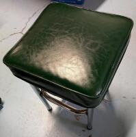 Vintage Dr. Widmoyer's Re-Lax-o-Product Stool. 20.5" Tall