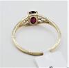 10KT Yellow Gold Natural Enhanced Ruby (0.60ct) Ring, Size 6.25, W/A $670 with appraisal - 4