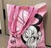 Minnie Mouse Giggling Durable & Wear-Resistant Tote Bag Approximately 13.75 x 15.75&rsquo;&rsquo; Polyester Vibrant Pink stock photos added - 2