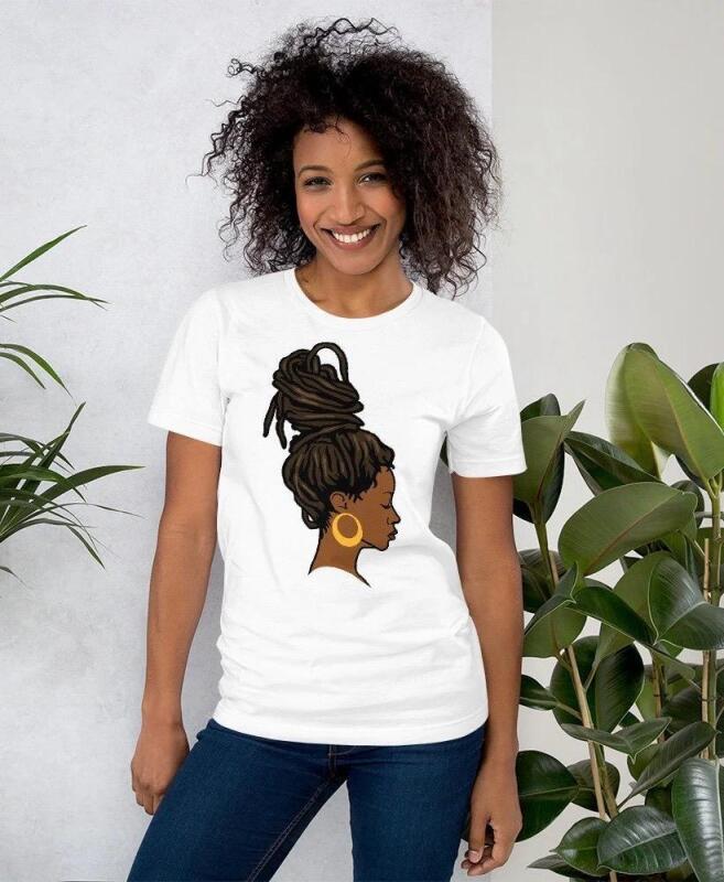 As-New Women&rsquo;s Size Large &ldquo;Locs Girl&rdquo; T-Shirt