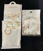 2 New Axxion Herringbone-Style Flat Chains
