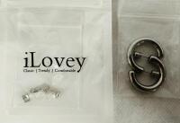 2 New Pairs of iLovey Earrings, Includes Hoops and Studs