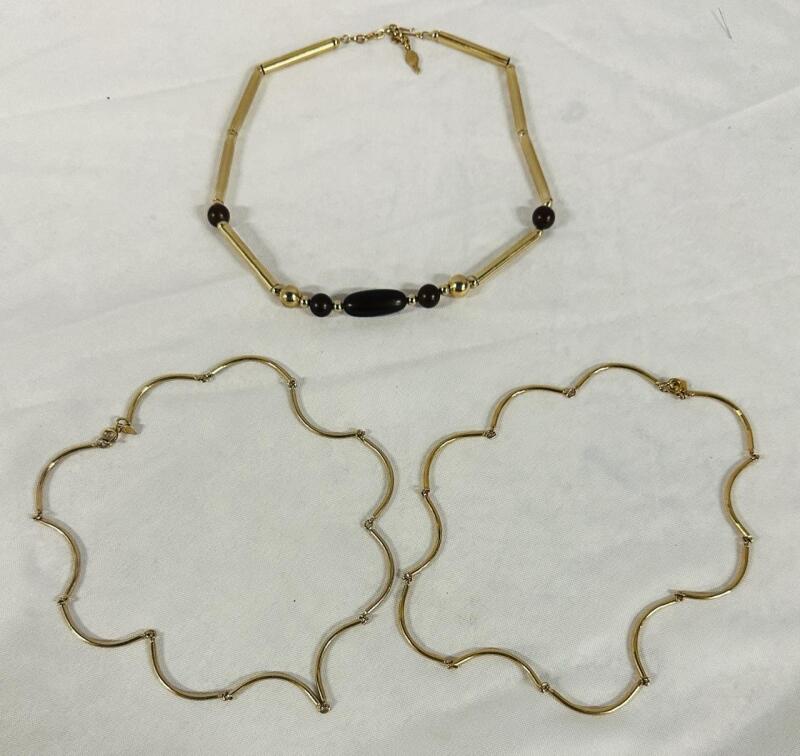 3 Sarah Coventry Necklaces, Two Matching (See Photos)