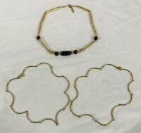 3 Sarah Coventry Necklaces, Two Matching (See Photos)