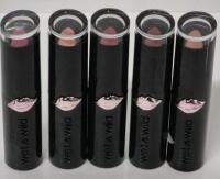 5 New Wet n Wild Lipsticks 3.3g