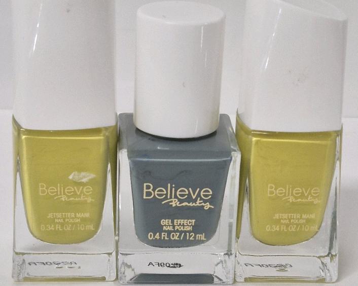 3 New Believe Beauty Nail Polishes 10mL & 12mL Gel Effect