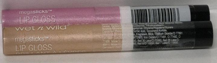 2 New Wet n Wild Megaslicks Lip Gloss 5.4g