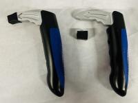 2 New Car Armrests/Support Bars with Window Breakers