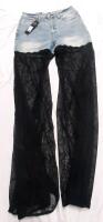 New Women's Sz. 7 Lace Bottom Jeans
