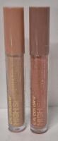 2 New L.A. Colors High Shine Lip Gloss 4g