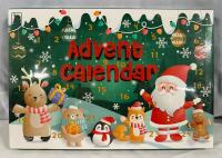New Sealed Christmas Advent Calender with Classic Toys