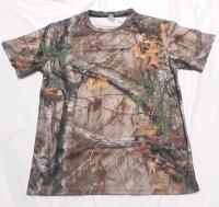 New Men's Sz. L Forest Camo T-Shirt