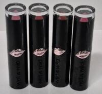 4 New Wet n Wild Lipsticks 3.3g