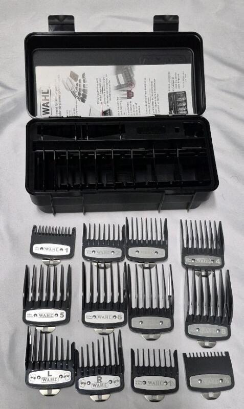 As New with No Box WAHL Attachment Guard Organizer with 12 Guards