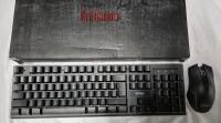 RedThunder K10 Keyboard and Wireless Gaming Mouse, Black