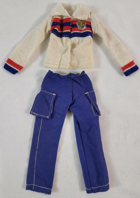 1975 Bionic Women Jaime Sommers Action Figure Sweat Suit .