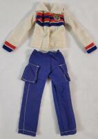 1975 Bionic Women Jaime Sommers Action Figure Sweat Suit .