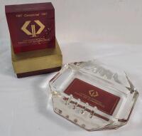 Canadian Imperial Back of Commerce Desk Paperweight & Ashtray