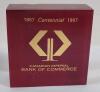 Canadian Imperial Back of Commerce Desk Paperweight & Ashtray - 2