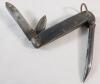 Vintage WWII Wostenholm Sheffield England IXL Canadian Military Folding Knife - 2