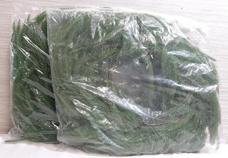 2 New Artificial Wreaths